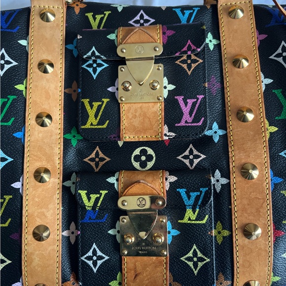 Louis Vuitton Black Monogram Keepall 45 - Picture 4 of 12